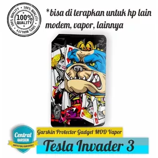 Garskin Tesla Invader 3SKIN TESLA INVADER 3 Bulldog (Bisa COD)