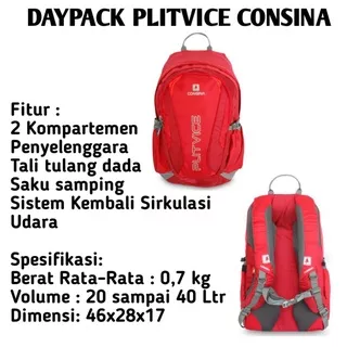 Daypack plitvice Consina 25L