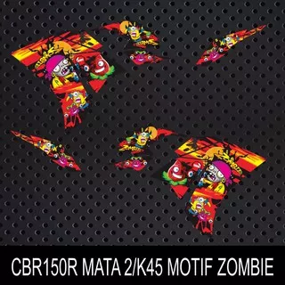 STIKER STRIPING MOTOR CBR 150 R MATA 2/K45 ZOMBIE