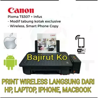 Printer Wireless Canon Ts307 Infus