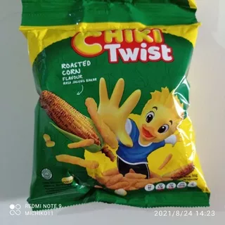 Snack Chiki Twist Pengganti Cheetos Twist Jagung Bakar 15 Gr
