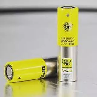 BATERAI MxJO KUNING 18650 3000 mAh - Batre MXJO TERMURAH