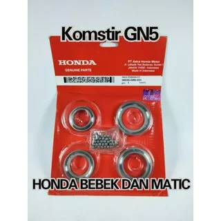 Comstir BEAT GN5  VARIO 110 FI 125 SUPRA KARISMA REVO ABS BLADE komstir bearing klahar stang stir KUALITAS ORIGINAL ASLI ORI HONDA HGP