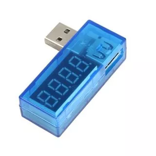 USB Power Current and Voltage Tester Pengukur Tegangan Amper Voltase