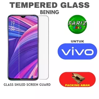 Tempered Glass Screen Protector Clear Anti Gores Pelindung Layar Handphone Tempered Glass Bening Vivo V5 V5+ V5lite V7 V7+ V9 V11 Pro V11i V15 Pro V17 Pro V19 V20 SE V21 V23 Y12 Y15 Y17 Y12i Y12s Y19 Y20 Y21 Y21s Y30 Y50 Y51 Y53 Y55 Y65 Y67 Y71 Y91c Y93