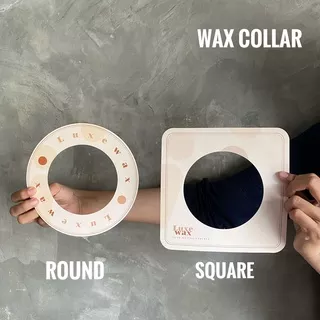 LUXEWAX Wax Ring Collars - Paper Collar Ring 10pcs