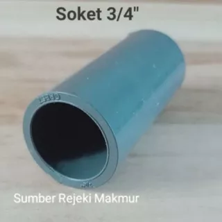 Soket 3/4 soket 3/4 sok 3/4 inc socket 3/4 inch PVC sambungan pipa