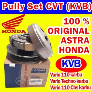 Pully vario 110 lama/ vario 110 tekno techno ORIGINAL ASPIRA set paket lengkap puly pulley