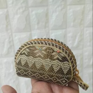 Souvenir koin KOIN SONGKET KERANG batik songket termurah terlaris