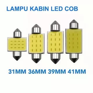 Lampu LED Kabin Mobil Cabin Plafon Festoon COB Plasma 31mm 36mm 12V