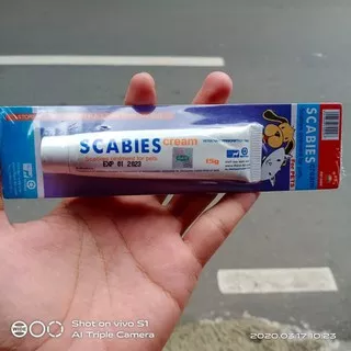 Scabies cream - salep scabies kucing anjing salep anti bakteri jamur