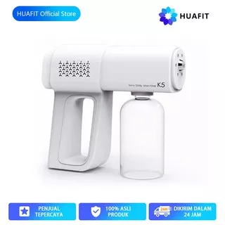 Huafit K5 Nano Spray Blue Light Disinfection Sprayer Rechargeable Fogger Disinfection Water Sprayer