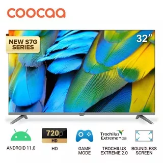 Coocaa LED TV 32 Android 11 Digital Smart TV 32S7G