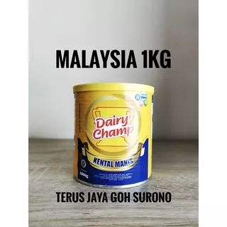 1kg Dairy Champ Kental Manis Malaysia Susu Kental Manis Asal Malaysia
