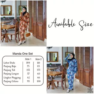 MANDA ONE SET BY FATMA HIJAB