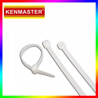 Kenmaster Nylon Kabel Ties 20 cm Cable Tis 3.6 x 200 mm 50 pcs Putih