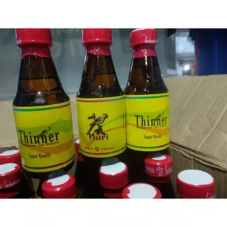 THINNER ND HIGH GLOSS BOTOL KRATINDENG UKURAN KECIL PENGENCER CAT DUCO