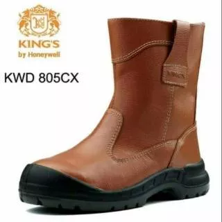 Sepatu Safety King`s / Safety Shoes King`s KWD 805 CX Coklat / Safety King`s Brown 100% Original