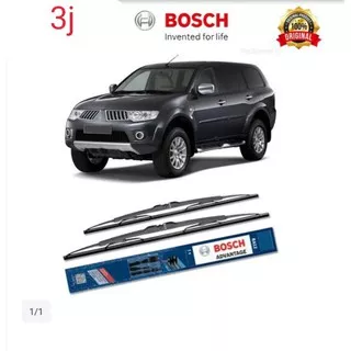 Bosch Sepasang Wiper Kaca Mobil Mitsubishi Pajero Sport 2008 21 & 18