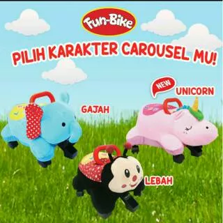 Boneka Carousel Fun Bike / Mainan Boneka duduk Carousel Funbike