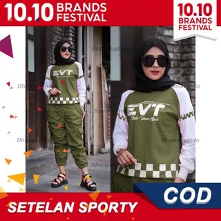 SETELAN NAGITA SET BAJU TRAINING WANITA HODIE CEWEK REMAJA CASUAL LENGAN PANJANG I.3439934.671618539