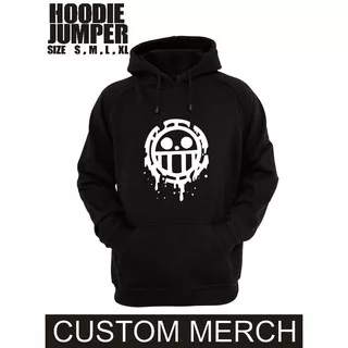 (HOT SALE) SWEATER HOODIE JUMPER TRAFALGAR LAW SWEATER ONE PIECE ANIME LUFFY -Palace Store -D`olshop