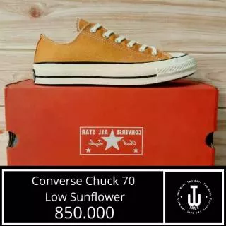 Sepatu Converse Original | Sepatu Pria Wanita | Converse 70s Low Sunflower | Sepatu Converse Murah