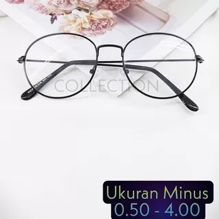 Kacamata Lensa Minus Trendy ! Kacamata Minus (-) Trendy Korean Style Pria - 0.50 ~ -4.00 / Kacamata Lensa Minus / Kacamata Gaya / Kacamata Minus Wanita / Kacamata Minus Pria / Kacamata / Frame Ringan / Bisa COD / Best Seller