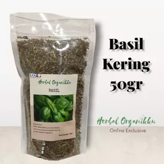 Basil Kering | Daun Basil Kering | Dried Basil 50gr