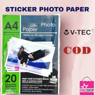 Sticker Photo Paper V-tec / sticker foto V-tec