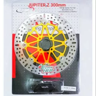 Piringan Disc Cakram KTC Racing Jupiter Z 300mm + Breket Kaliper Original