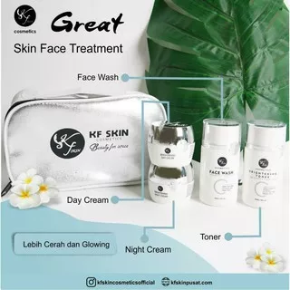 KF skin BPOM/paket basic kf skin