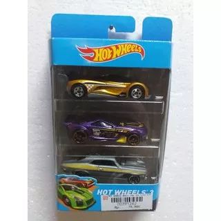 HOT WHEELS GIFT PACK 3 PCS MAZDA FURAI GOLD