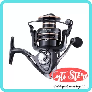 Reel Pancing Gold Sharking Series NX Metal Fishing Reel 5.2:1 Gear Ratio - Black