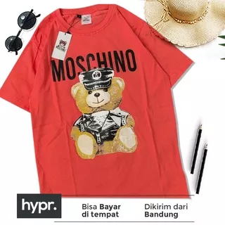 KAOS T-SHIRT STREET STYLE BLACK TEDDY BEAR / TSHIRT PRIA & WANITA / Tshirt Teddy Bear Black l kaos oversized pria dan wanita / KAOS G*CCI - LOGO BERUANG TEDDY BEAR OVERSIZE