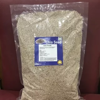 Organic White Chia Seed Mexico 1kg / Chia seed PUTIH