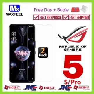 MAXFEEL Tempered Glass ROG Phone 5s / Pro ROG 5 Clear iSi 2 Pcs
