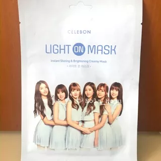 Celebon Light On Mask Instant Shining & Brightening Creamy Mask - Masker Wajah Korea
