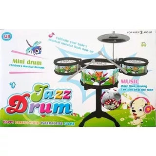 Mainan Jazz Drum Set Lokal / Mainan Anak Alat Musik Mini Drum / mainan edukatif anak Murah