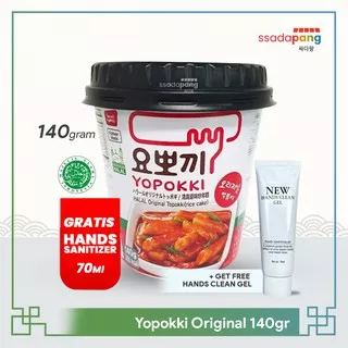 Yopokki rasa original Rice cake 140 gr