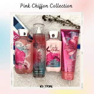 Bath & Body Works Pink Chiffon Fragrance Mist / Shower Gel / Body Cream / Body Lotion