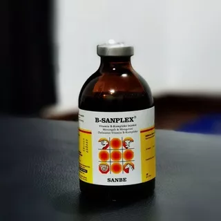 B Sanplex Vitamin B kompleks Hewan 50 ML