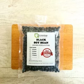 Kacang Kedelai Hitam / Black Soy Bean (100 gram) by Granology