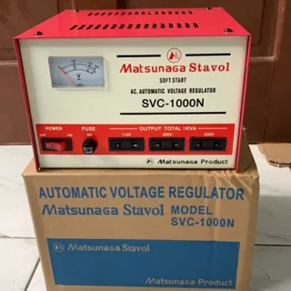 Stabilizer Matsunaga 1000 Watt 1000 Watt 1000w Stavol Scv 1000-N