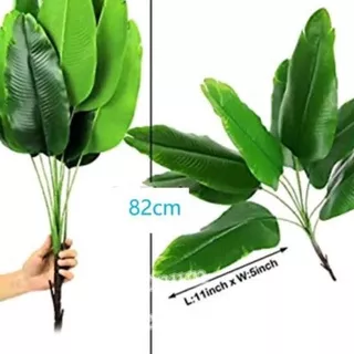 pohon pisang semi latex artificial//pohon pisang palsu//pohon pisang plastik hiasan