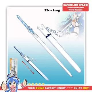 Gantungan Kunci Pedang Anime Sword Art Online SAO Asuna Undine