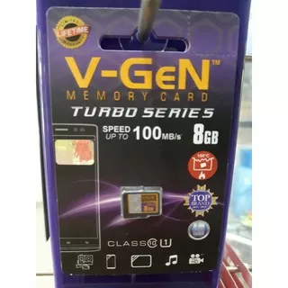 MMC VGEN TURBO SERIES CLASS 10 8GB 16GB 32GB