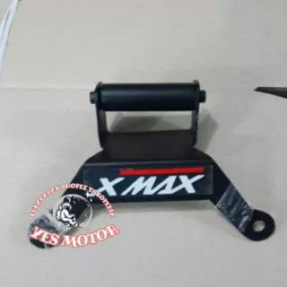 Breket hp xmax braket dudukan hp breket holder GPS braket gps x max besi penggunci gps hp xmax 250