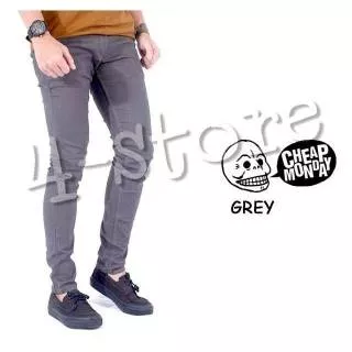 (BEST SELLER) PREMIUM CELANA PRIA SKINY STRECHT CHEAP MONDAY ABU ABU / CELANA JEANS COWOK