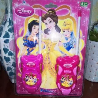 Mainan Walky Talky Anak Perempuan Princess Disney